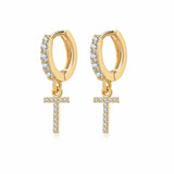 "Initial Hoops" Earrings - SophiaJewels