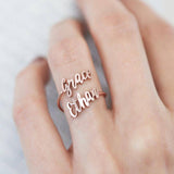 "Double Name" Ring - SophiaJewels