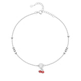 "Cherry" Anklet - SophiaJewels