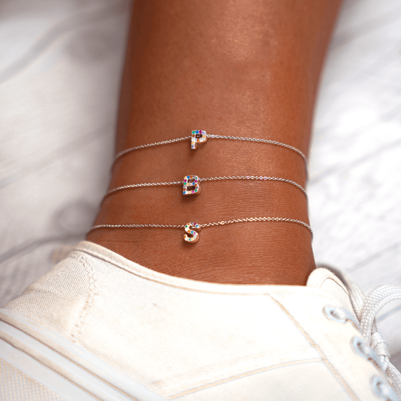 "Initial" Anklet - SophiaJewels