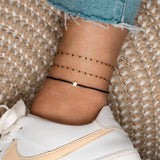 "Little Star Colours" Anklet - SophiaJewels