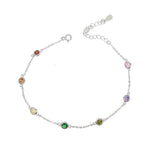 "Rainbow" Anklet - SophiaJewels