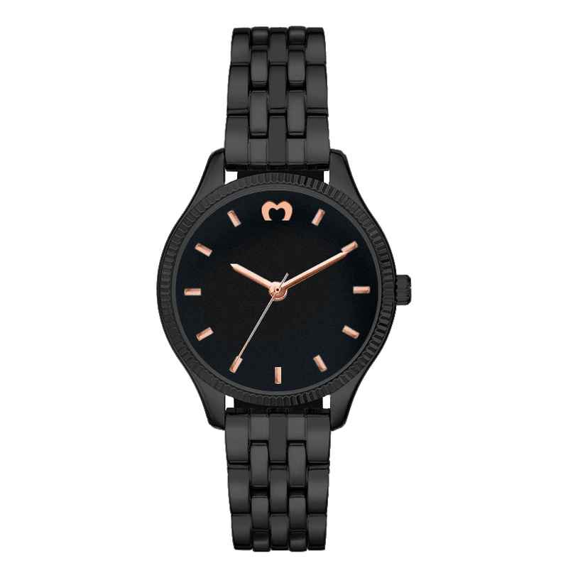 "Cavalier" Watch ~ Anthracite - SophiaJewels