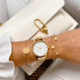 "Cavalier" Watch ~ GoldSilver - SophiaJewels