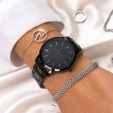 "California" Watch ~ Anthracite - SophiaJewels