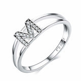 "Silver Initials" Ring - SophiaJewels