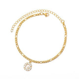 "Initial" Anklet - SophiaJewels