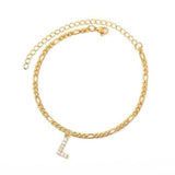 "Initial" Anklet - SophiaJewels